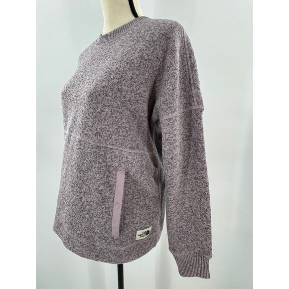 The North Face Womens Pink Sweater Sweatshirt Pullover Medium Active Top - Picture 2 of 9